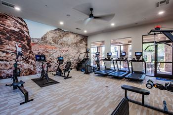 Centennial at the 5th apartments fitness center